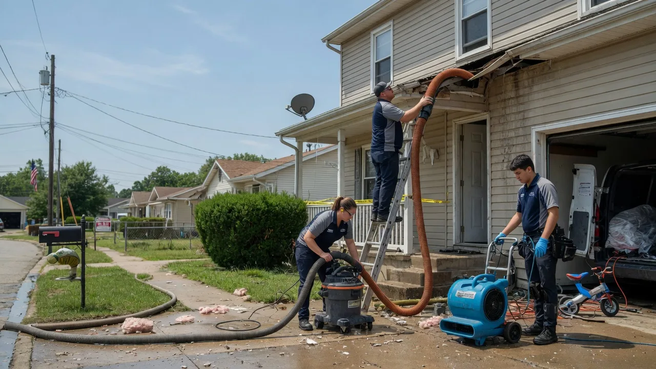 Water Damage Restoration in Perry, KS near me
